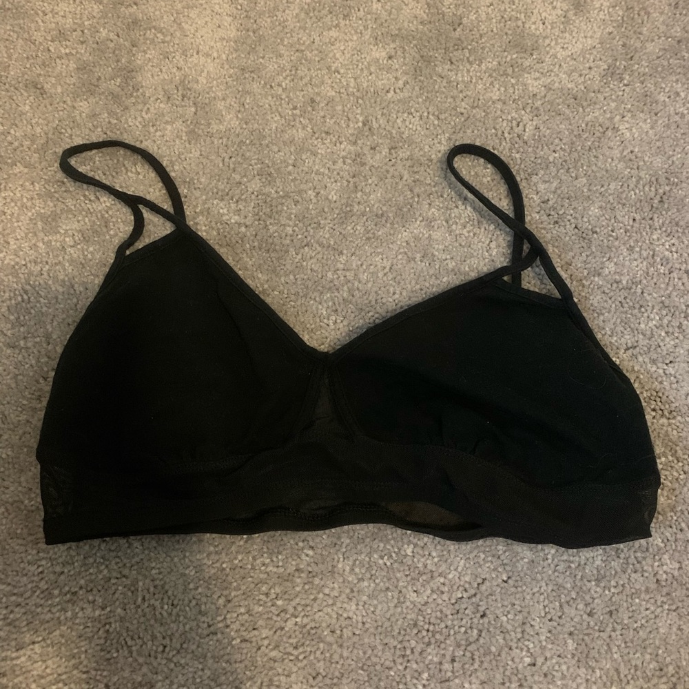 Express Black Bralette, Medium
